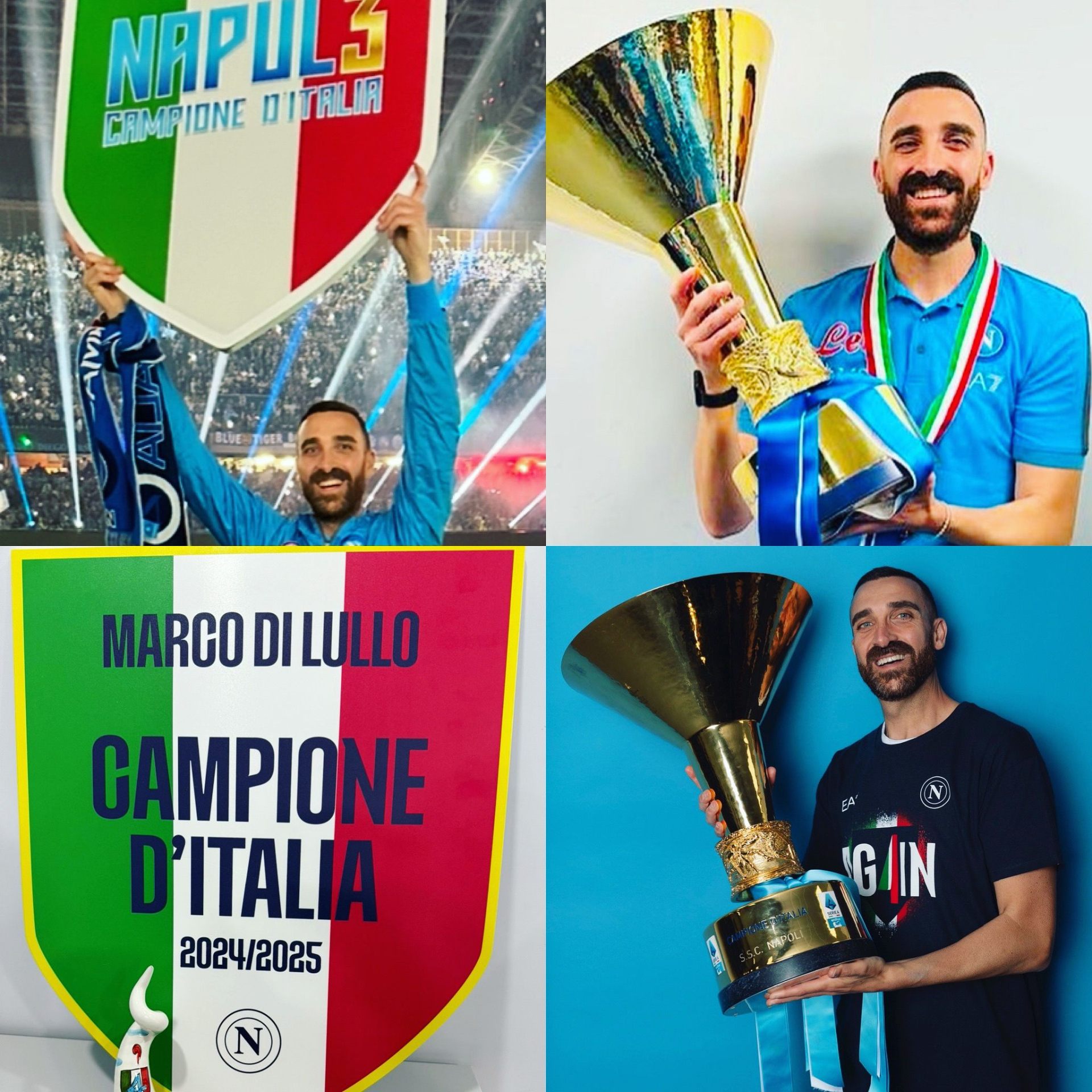 Marco Di Lullo, fisioterapista Idrokinetic e SSC Napoli, campione Italiano 2023 e 2025